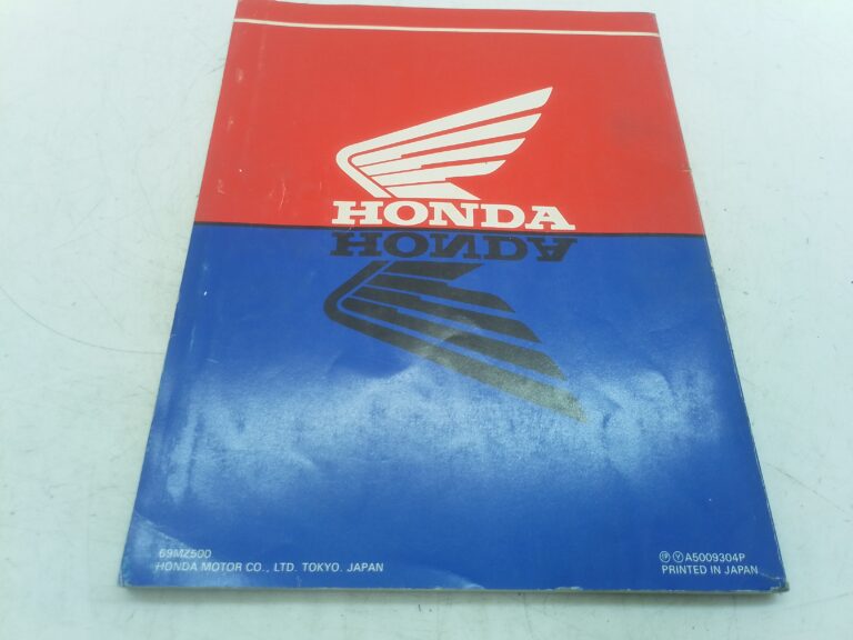 Honda VF 750 CP 93 manuale d'officina 69mz500