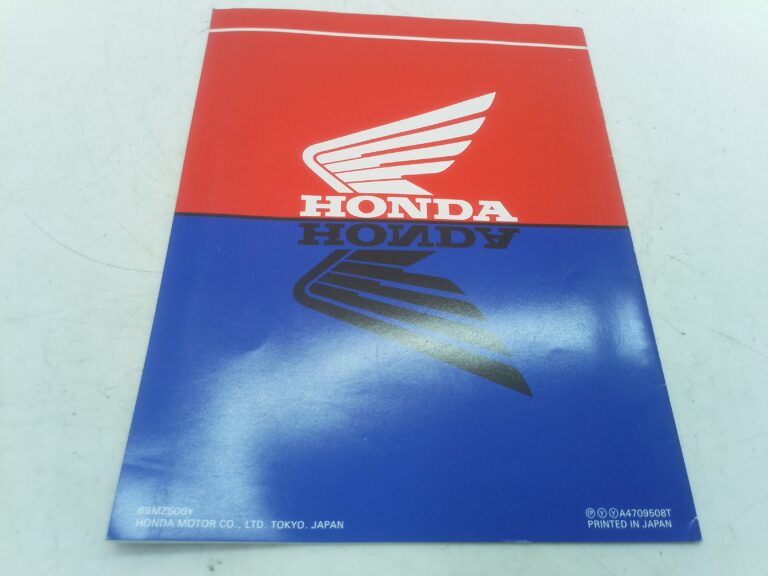 Honda VF 750 CT 95 manuale d'officina supplemento 69mz500y