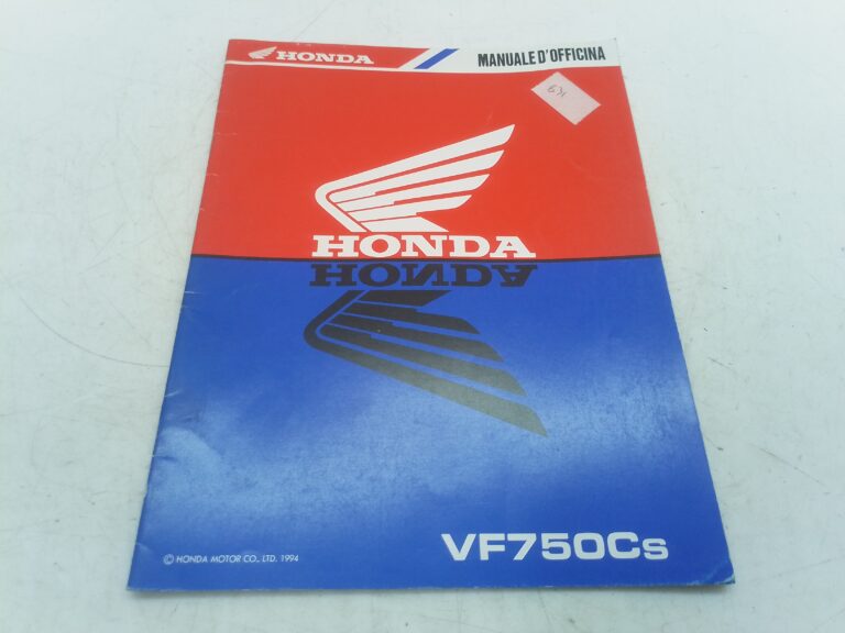 Honda VF 750 CS 94 manuale d'officina supplemento 69mz500z