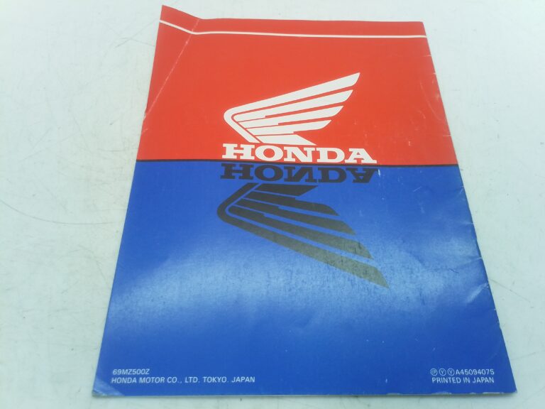 Honda VF 750 CS 94 manuale d'officina supplemento 69mz500z