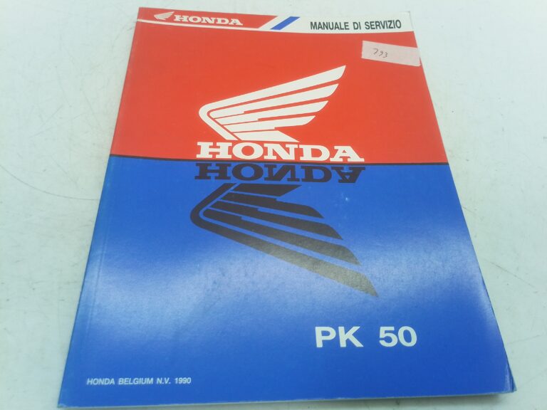 Honda PK 50 90 manuale d'officina 5gt87110