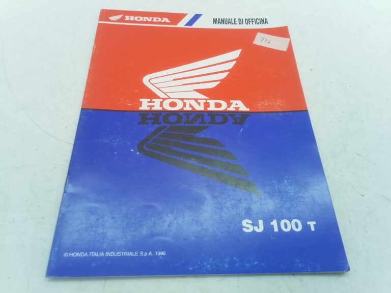 Honda SJ 100 t 96 manuale d'officina supplemento 69keea5x