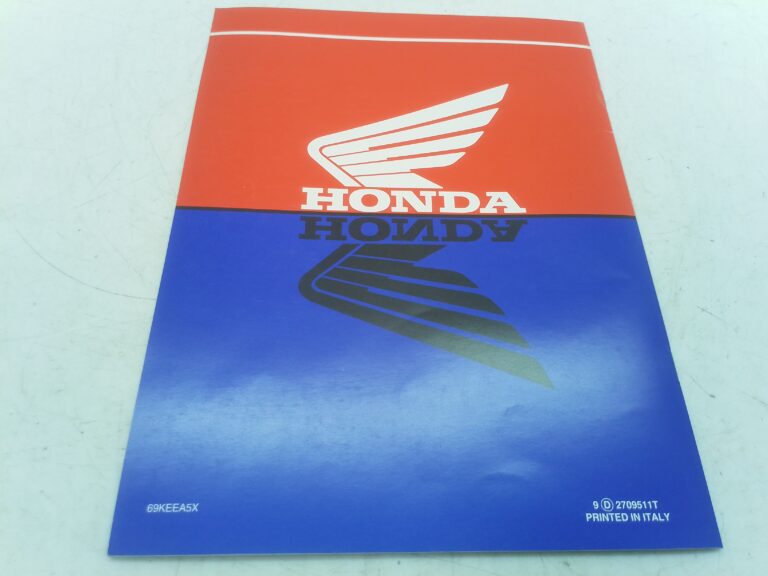 Honda SJ 100 t 96 manuale d'officina supplemento 69keea5x