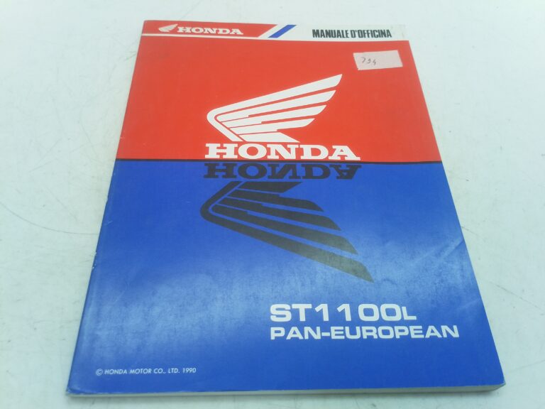 Honda st 1100 l pan European 90 Manuale d'officina 69mt300