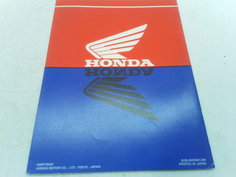 Honda st 1100 m pan European 90 Manuale d'officina supplemento 69mt300z