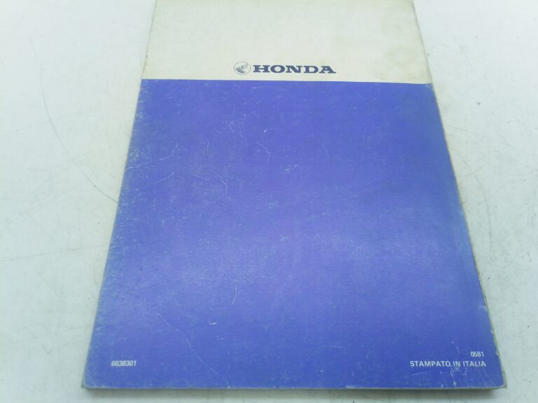 Honda CB 125 manuale d'officina 6638301