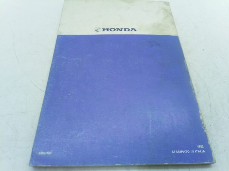 Honda XL 125 manuale d'officina 69kb100