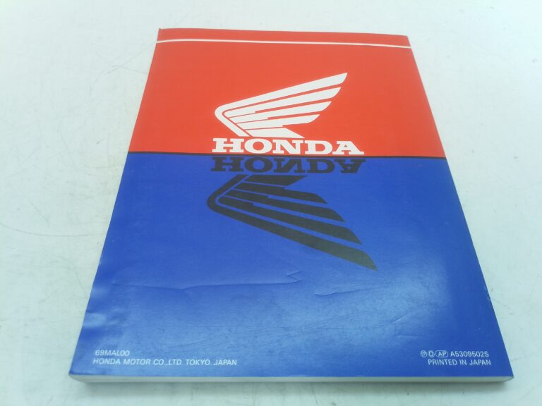 Honda CBR 600 f s 95 manuale d'officina 69mal00