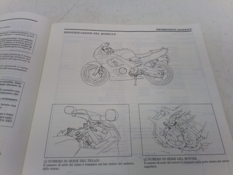 Honda CBR 600 f s 95 manuale d'officina 69mal00