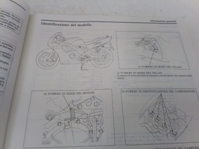 Honda CBR 600 f m 90 manuale d'officina 69mv900