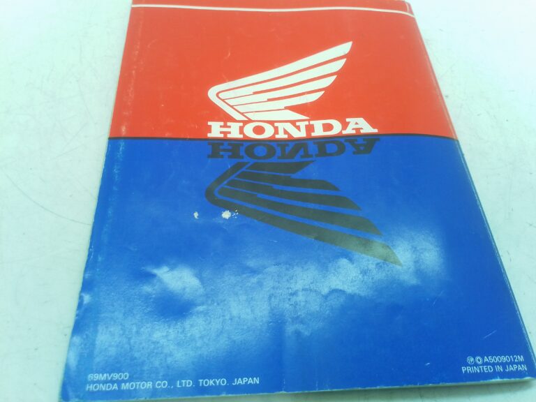 Honda CBR 600 f m 90 manuale d'officina 69mv900