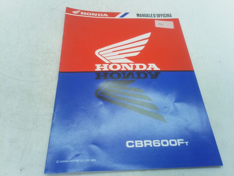 Honda CBR 600 f t 95 manuale d'officina supplemento 69mal00z