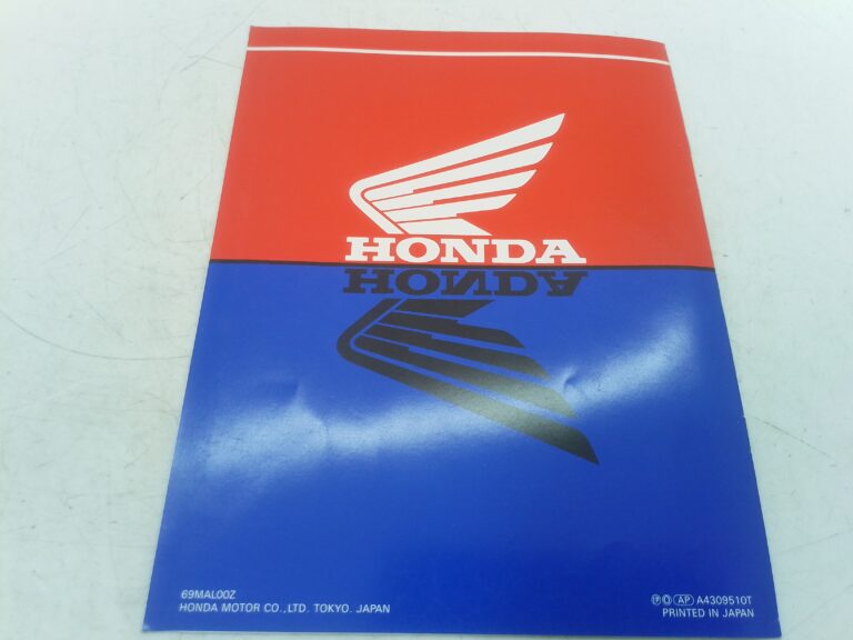 Honda CBR 600 f t 95 manuale d'officina supplemento 69mal00z