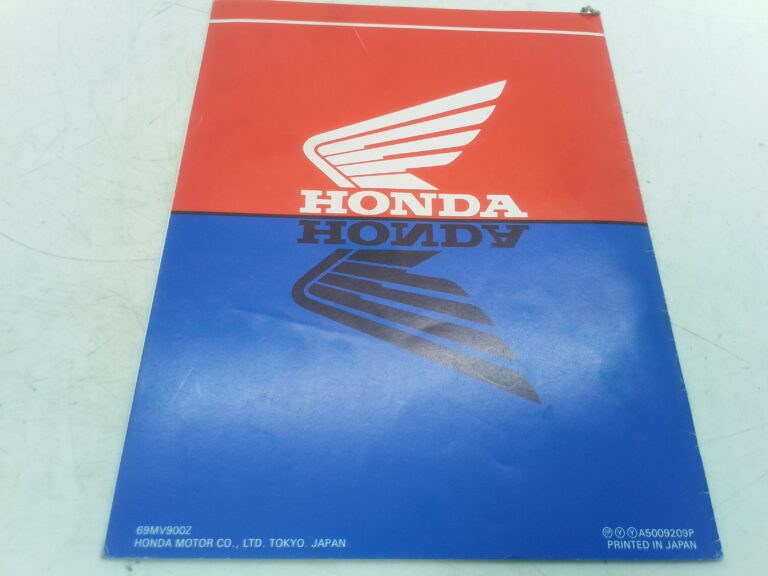 Honda CBR 600 f p 92manuale d'officina supplemento 69mv900z