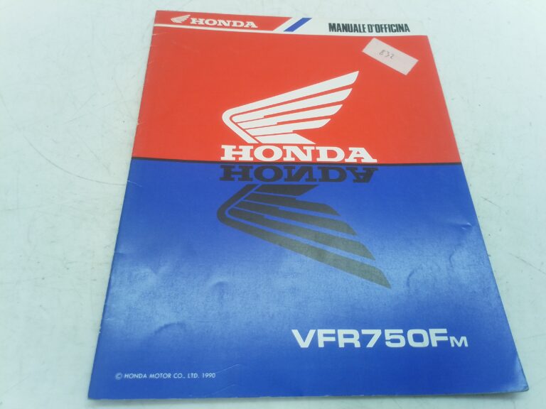 Honda VFR 750 F m 90 manuale d'officina supplemento 69mt400z