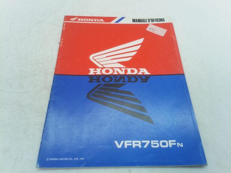 Honda VFR 750 F n 91 manuale d'officina supplemento 69mt400y