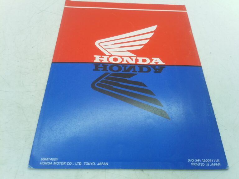 Honda VFR 750 F n 91 manuale d'officina supplemento 69mt400y