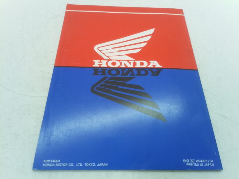 Honda VFR 750 F r 93 manuale d'officina supplemento 69mt400x