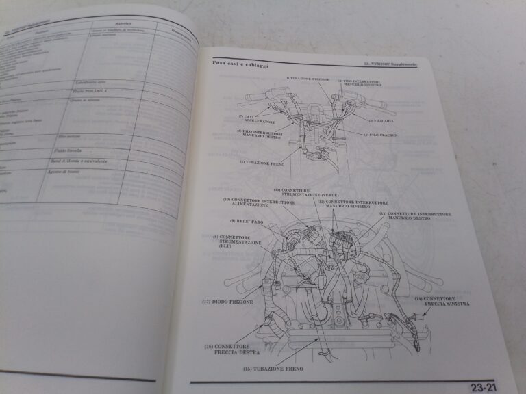 Honda VFR 750 F r 93 manuale d'officina supplemento 69mt400x