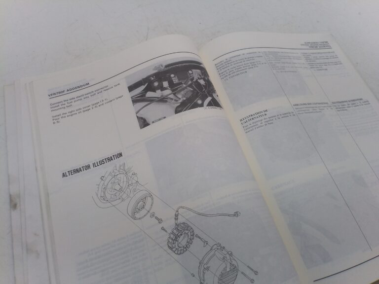 Honda VFR 750 F 88 manuale d'officina supplemento 66ml700y