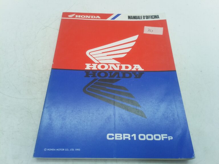 Honda CBR 1000 F p 93 manuale d'officina 69mz200