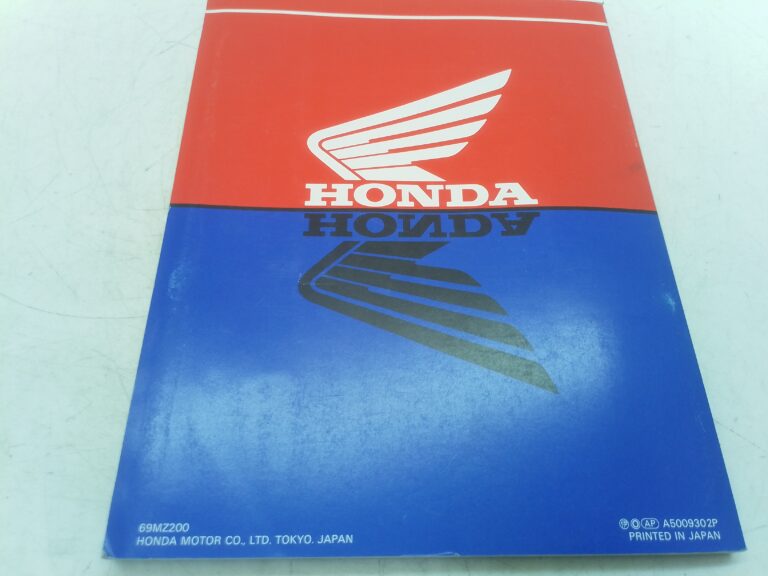 Honda CBR 1000 F p 93 manuale d'officina 69mz200