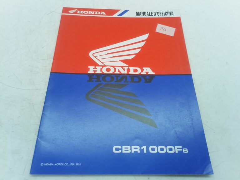 Honda CBR 1000 F s 95 manuale d'officina 69mz200z