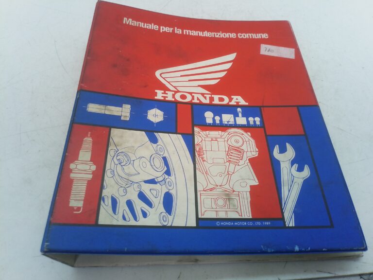 Honda manuale per la manutenzione comune 89 69cm000z 69cm200 69cm000