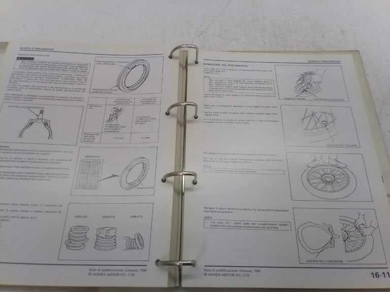Honda manuale per la manutenzione comune 89 69cm000z 69cm200 69cm000