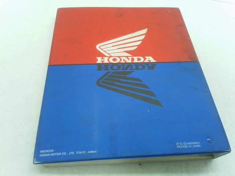 Honda manuale per la manutenzione comune 89 69cm000z 69cm200 69cm000