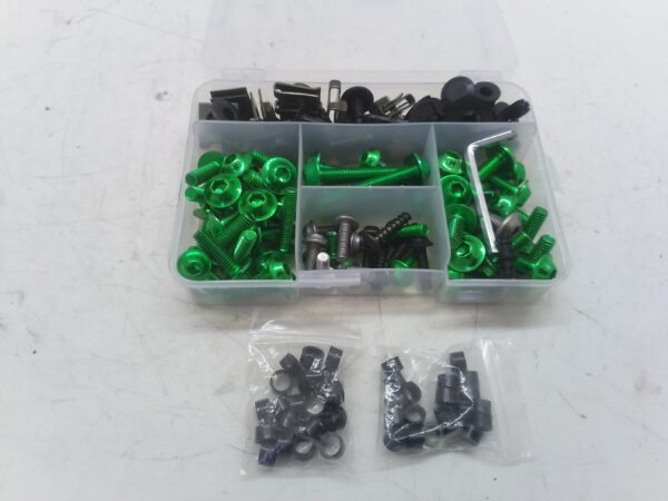 Kawasaki kit viti ergal boccole clips carene