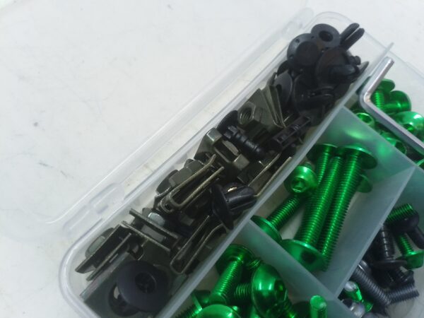 Kawasaki kit viti ergal boccole clips carene