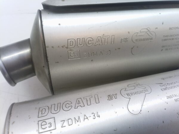 Ducati S4R 05 scarico terminale marmitta origin. termignoni 57310772a 57310782a