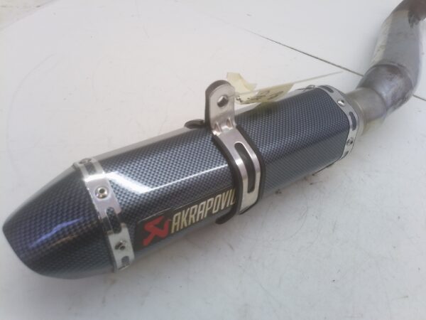 Honda CBR 600 f sport 01 scarico terminale marmitta akrapovic modificata sdbk