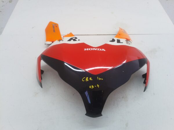 Honda CBR 1000 RR 09 11 carena anteriore cupolino rotta da riparare 64211mfl0000